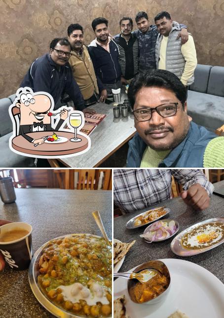 Laxmi Dhaba is distinguished by food and interior