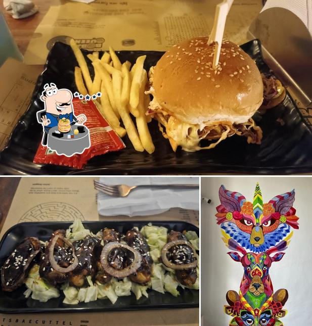 Pulled pork sandwich at Cafe Boba Queen