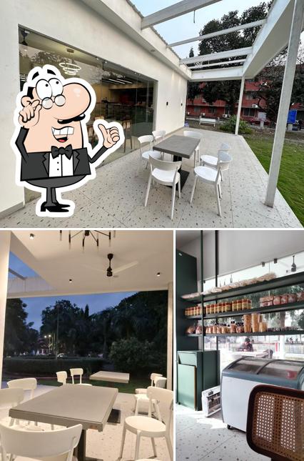 The interior of Garden Cafe by Shree