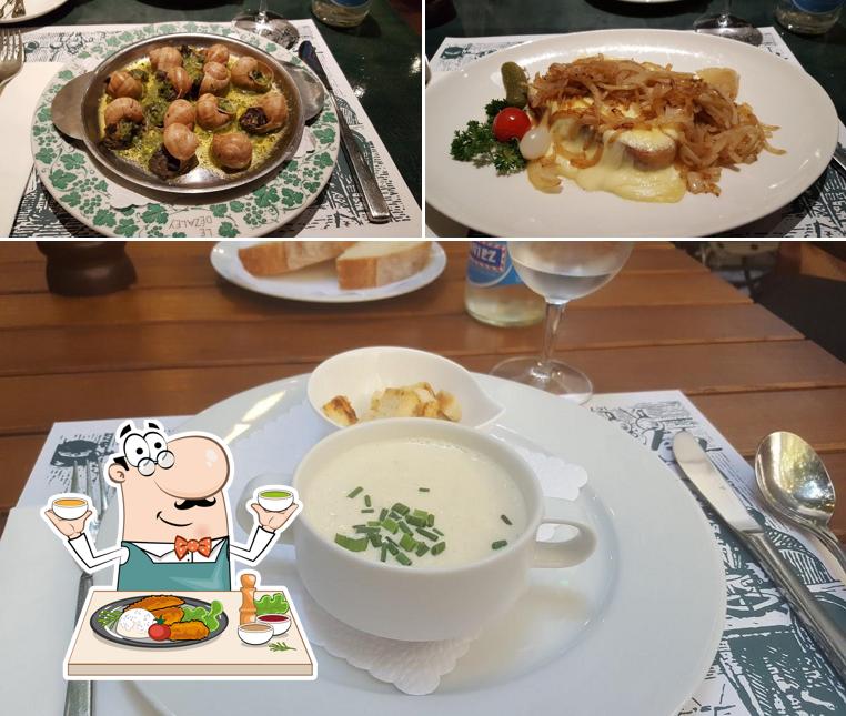 Cibo al Restaurant Le Dézaley Zürich