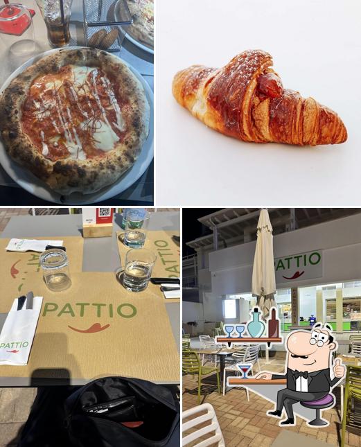 La immagine di interni e cibo da Pattio - Torre San Giovanni