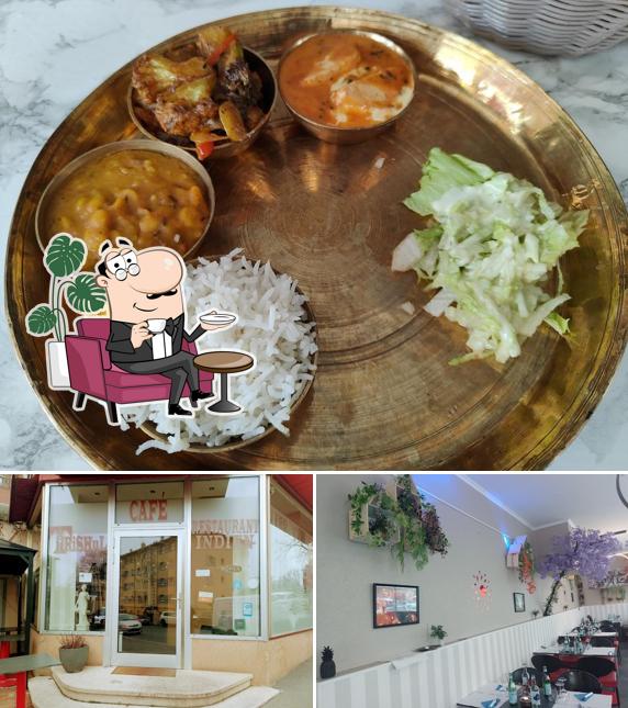 Dai un'occhiata agli interni di Trishul café restaurant Indien(Indian Restaurant in Lausanne)