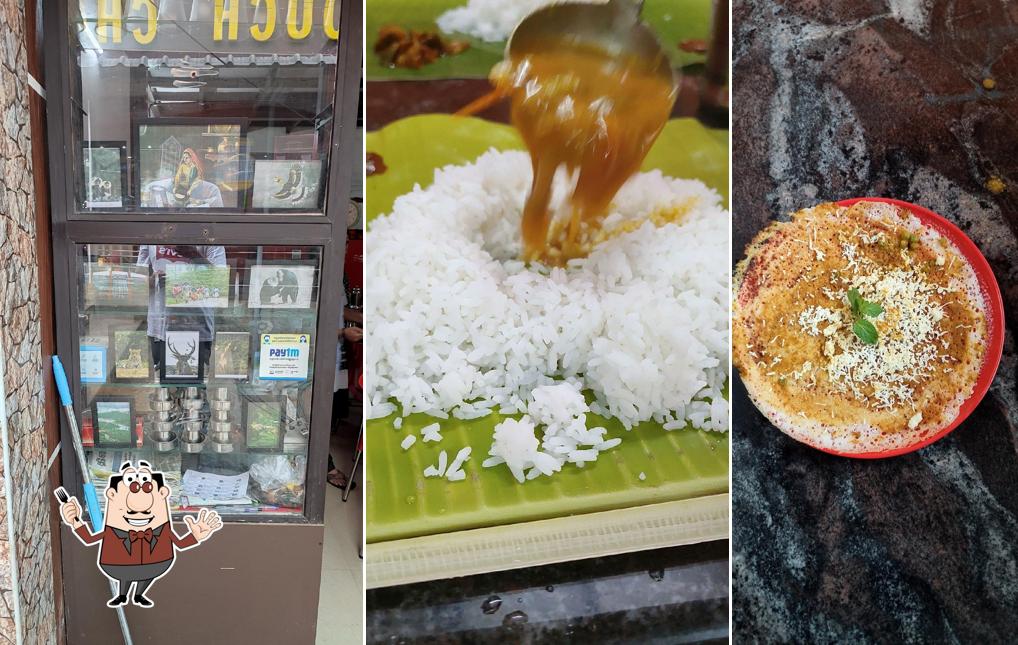 Food at ANANDHASS pure veg Valparai