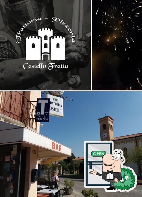 Gli esterni di Bar Pizzeria Trattoria 'Al Castello'