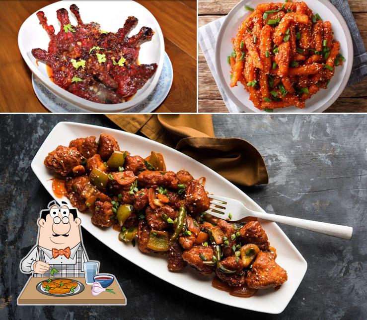 Chicken wings at China pot