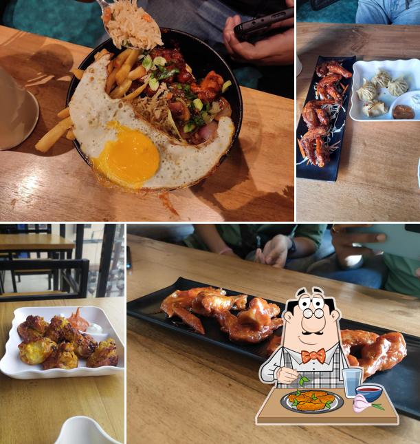 Chicken wings at Pot House