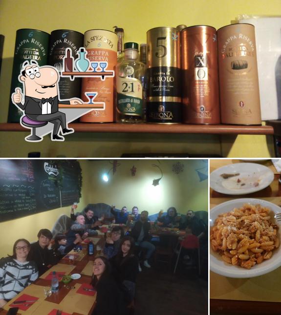 La interni e birra del ristorante