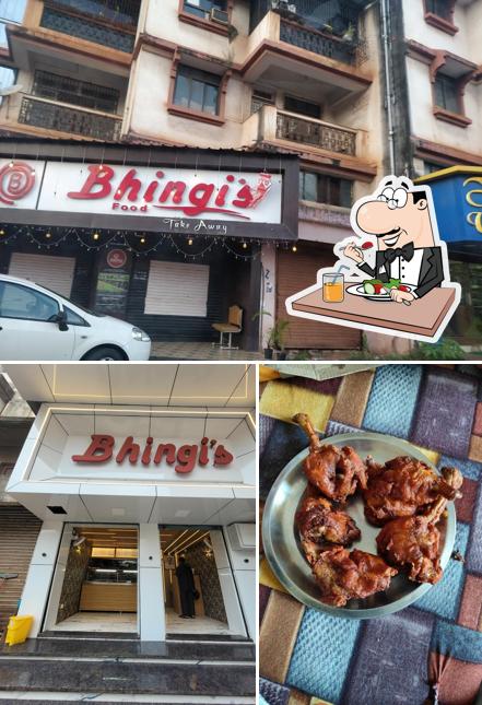 Among different things one can find food and exterior at Bhingi's Food Takeaway - Ponda