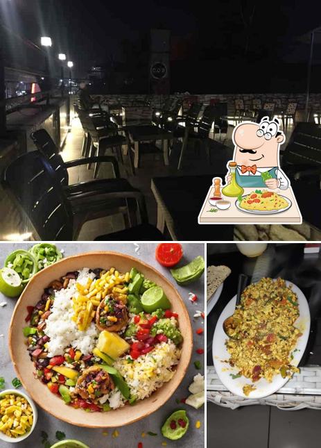 The restaurant's food and interior