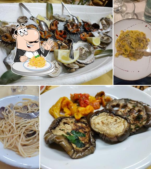 Spaghetti alla carbonara al La Gardenia Blu