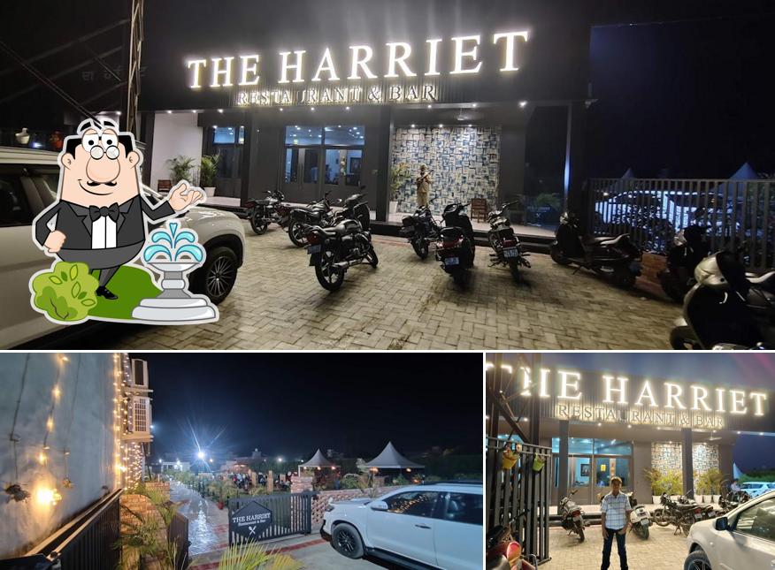 The exterior of The Harriet