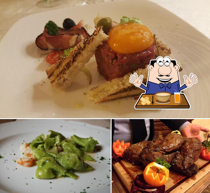 Cibo al Ristorante Borgo Antico - Villa Quaranta