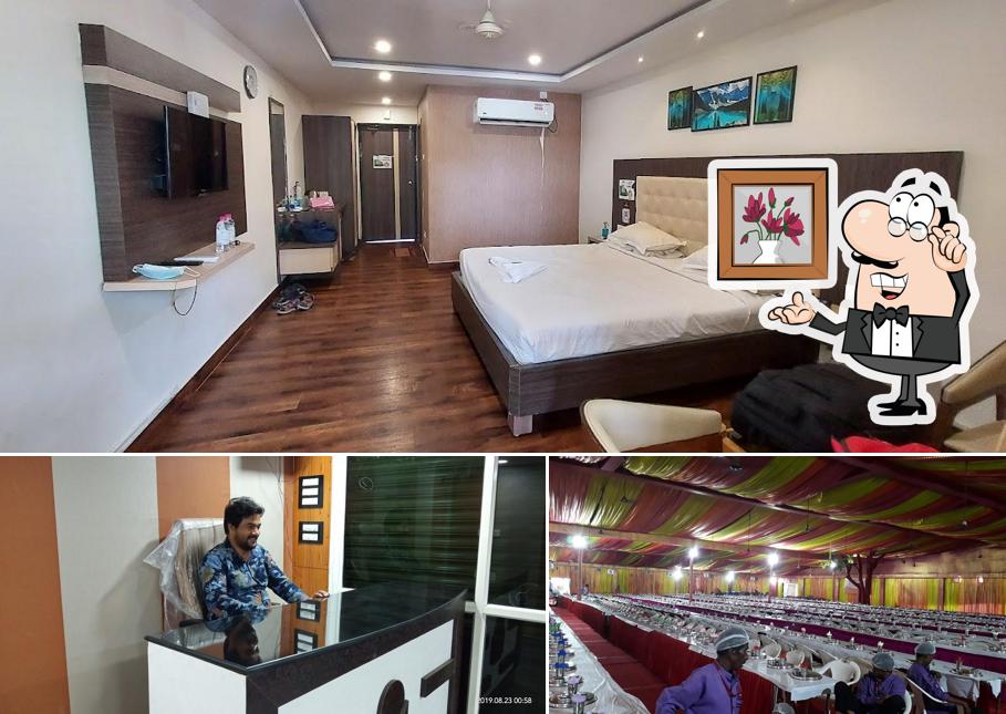 The interior of Taj Restaurant