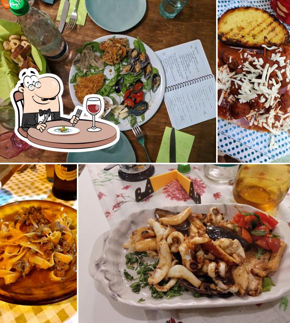 Platti al Trattoria la Brasciola