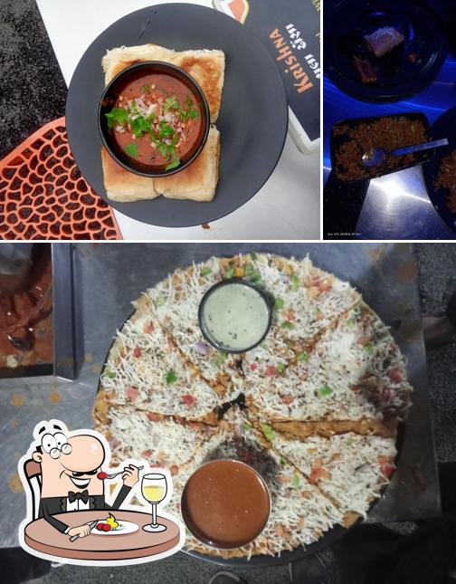 Meals at Krishna chula dosa