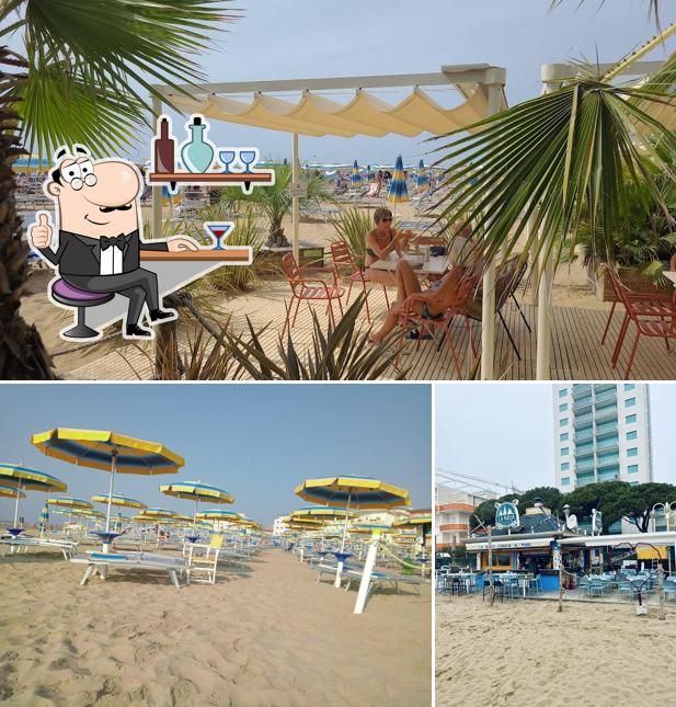 Gli interni di La Baita - Chiosco al Mare