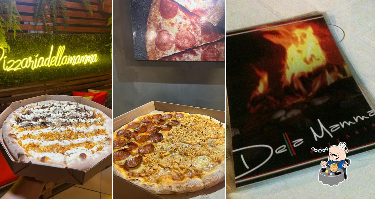 Comida em Pizzaria Della Mamma