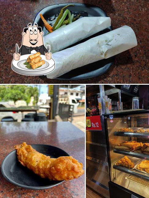 Spring rolls at CAFE MAYSOON