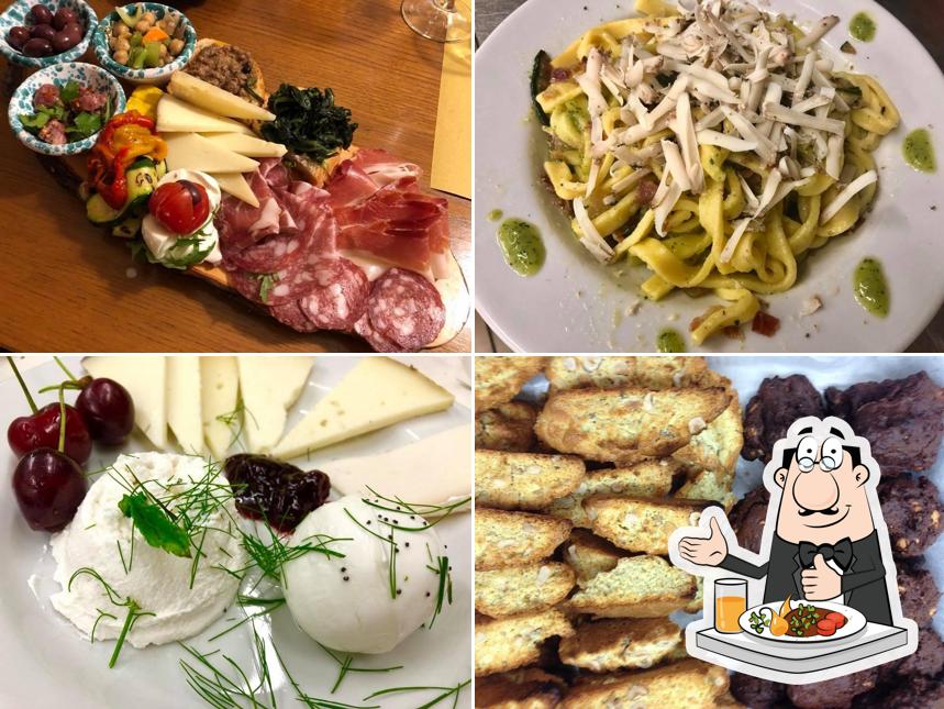 Platti al Hostaria della Rosa Trattoria