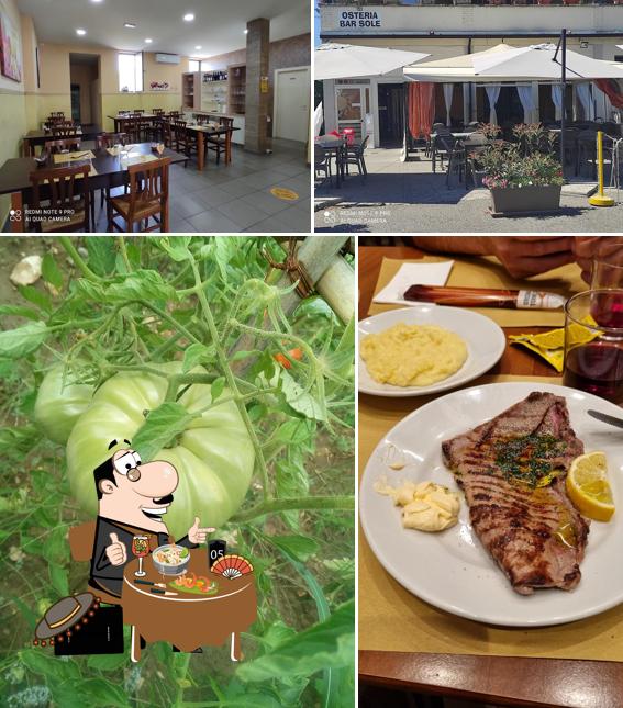 Osteria Bar Sole si caratterizza per la cibo e interni