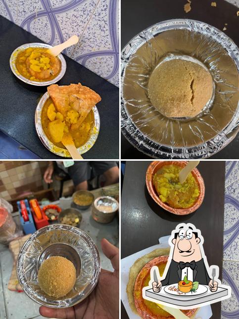 Chocolate mousse at Sadhu Ram Kachori Wale