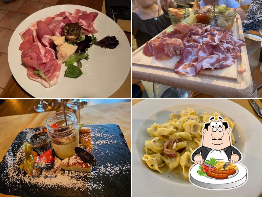 Cibo al Trattoria Cà Bottona