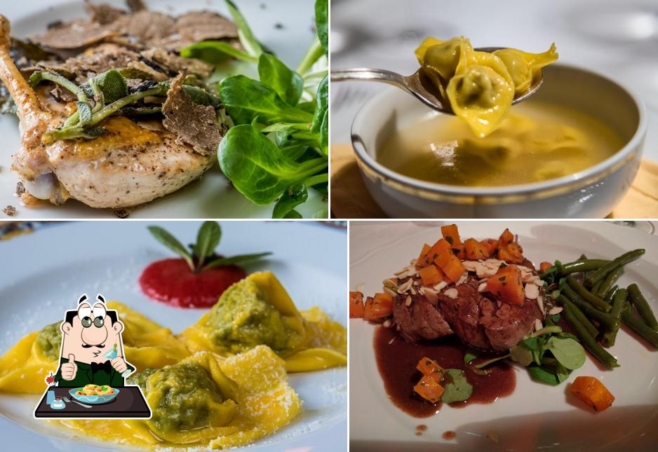 Platti al Ristorante Groto De Corgnan