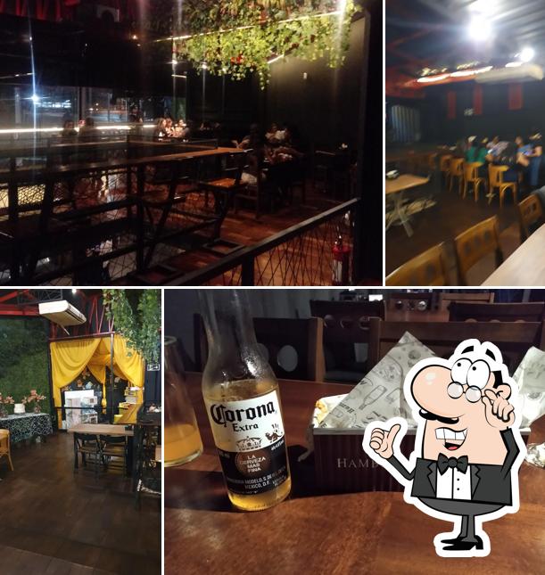 O interior do The Mellos Burger