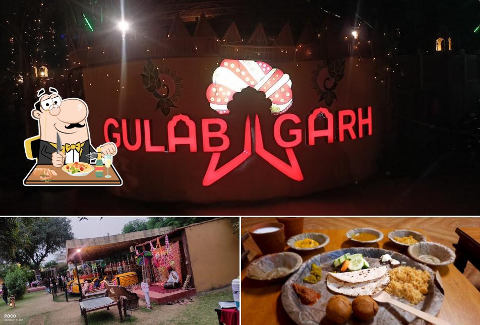 Food at Gulab Garh
