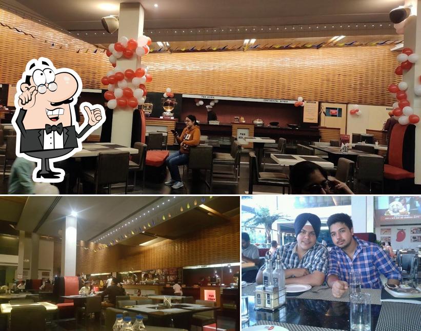 The interior of Hotel Red Mango
