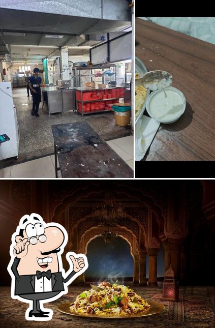 The interior of Behrouz Biryani