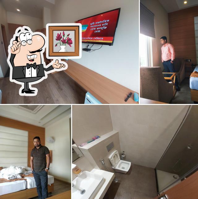 The interior of HOTEL BLUE ORCHID