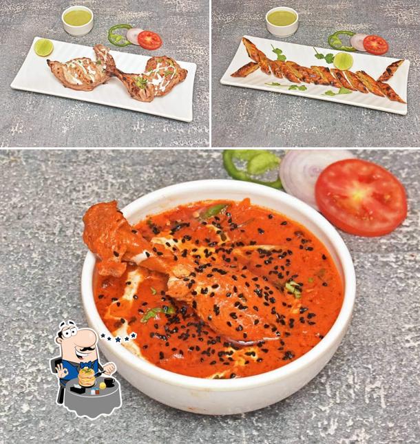 The image of food and beverage at Indian Food Court