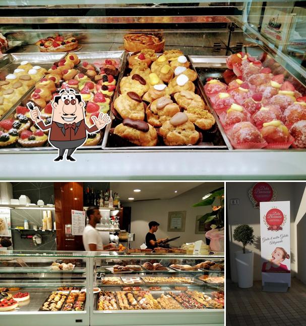 Platti al Bar Pasticceria Dolce Boccaccio