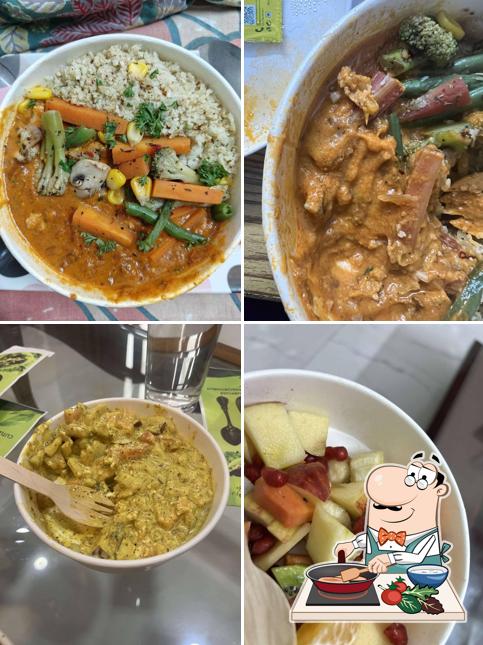 Chicken curry at Being Fit Cafe