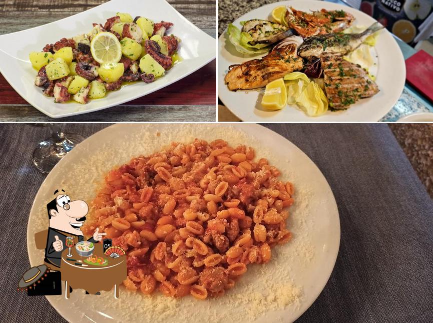 Platti al L' Osteria di San Teodoro