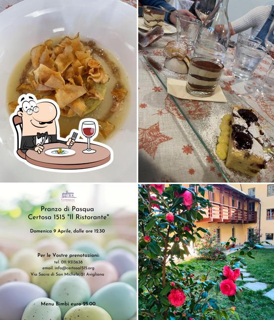Cibo al Ristorante Certosa 1515 di Avigliana