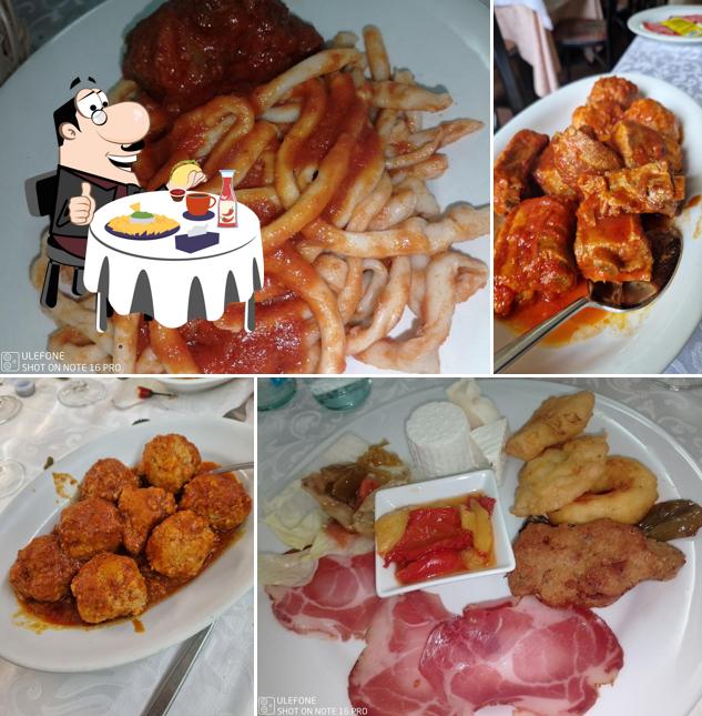 Piatto di formaggi al Ristorante la Fontanella