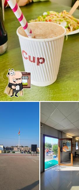 The exterior of The Bunker Cafe