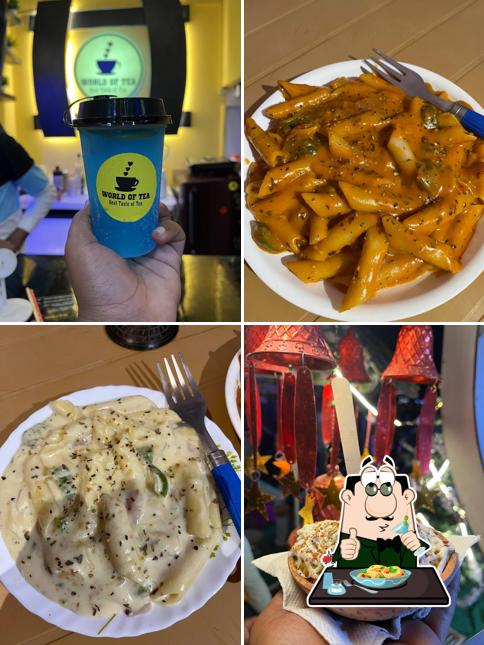 Food at World of Tea Cafe