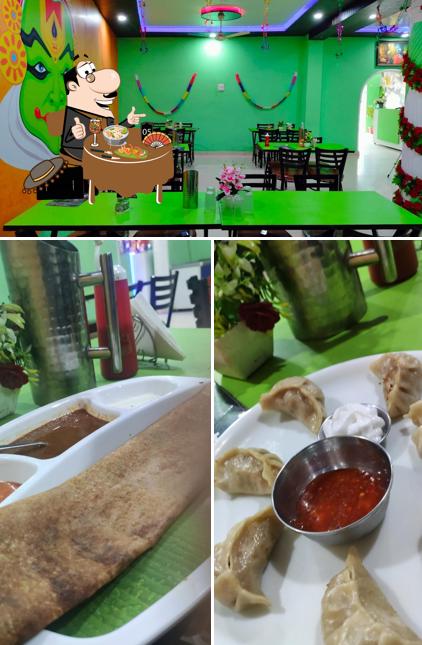 The restaurant's food and interior