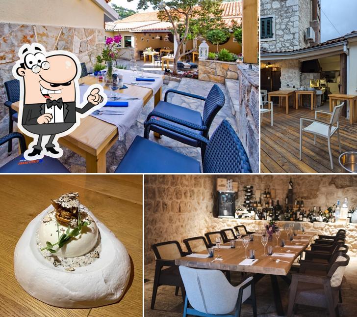 Siediti a un tavolo di Restaurant Stajun Hvar