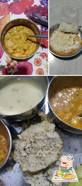 Food at Arihant Dal Bati