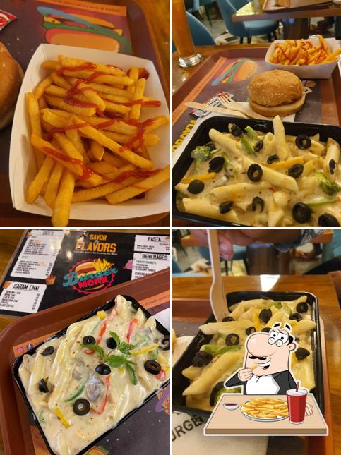 French fries at Burger Monk