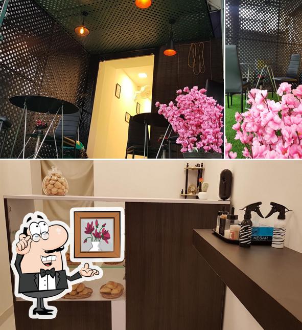 The interior of Doodle Cafe