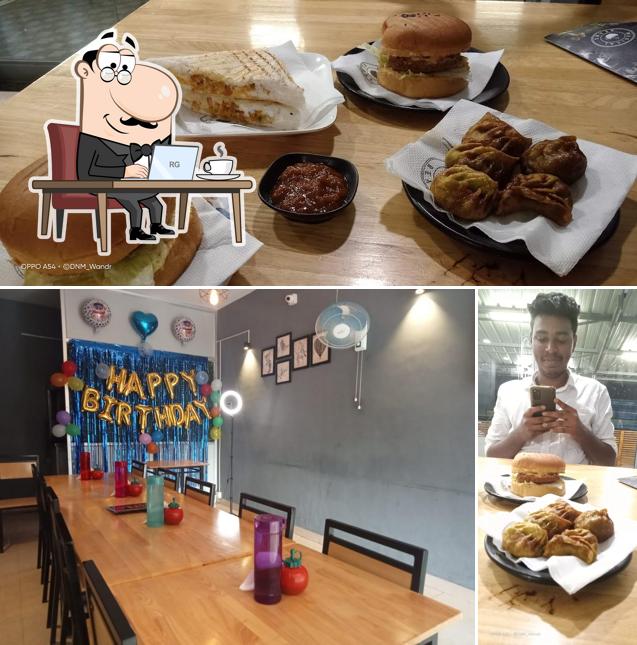 The interior of Magical Beans Cafe