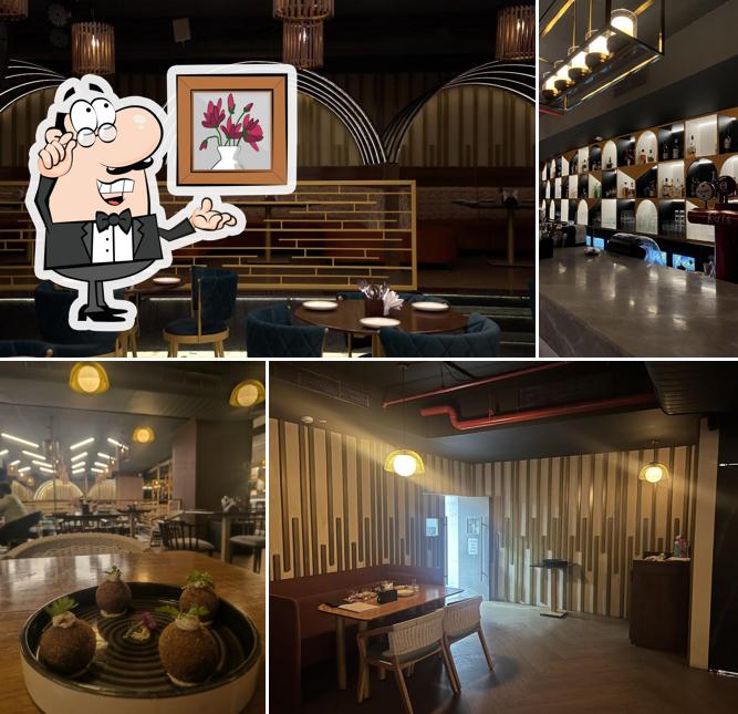 Take a seat at one of the tables at Noci Adante