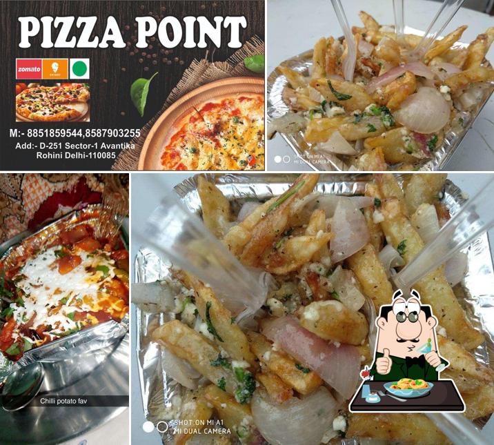 Food at Pizza Point
