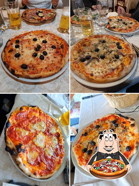 Scegli tra le molte varianti di pizza