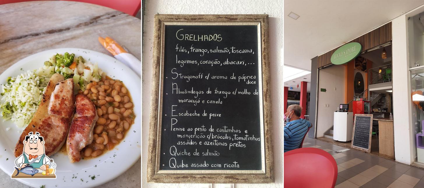 Salmão grelhado em Finno Sapore